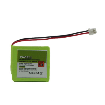 Bateria sem fio do telefone da bateria recarregável de Nimh 2.4V 500mah F6